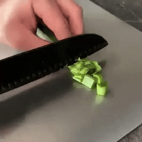 Tenemos la tabla de cortar