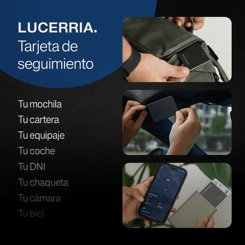 Tarjeta de seguimiento LUCERRIA