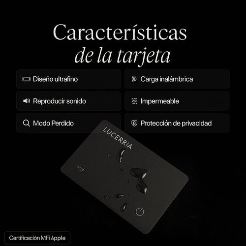 Tarjeta de seguimiento LUCERRIA